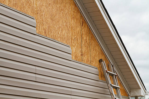 Professional Siding Repair technician working in Burtonsville, MD